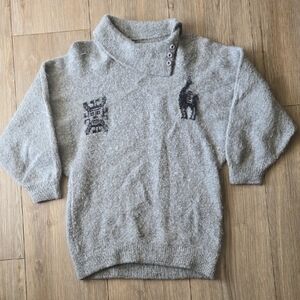 Unbranded Wool Aztec Dolman Sweater